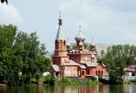 Свято-Никольский храм город Сатка Челябинская область храмы церкви